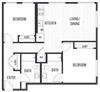 sixth and jackson apartments san jose floor plan 2E